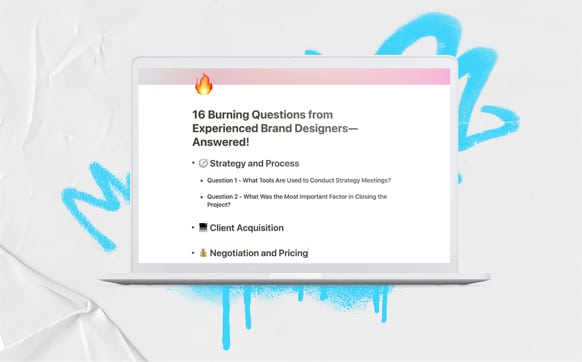 🔥 16 Respostas Indispensáveis para designers de marca que querem evoluir.